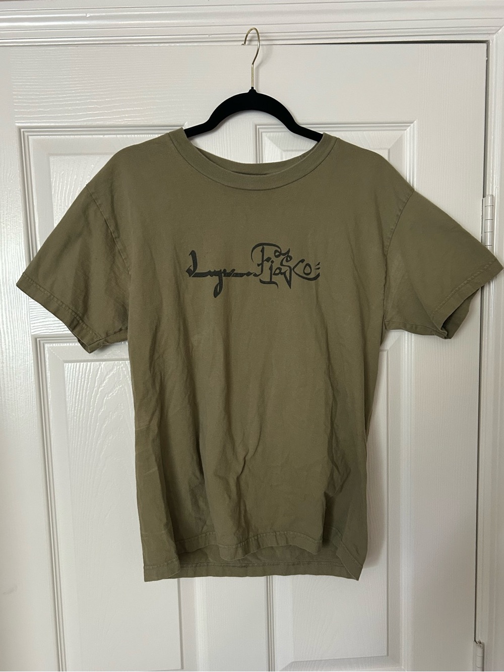 Lupe Fiasco Samurai Tour T-shirt - Olive Green - Size Medium - RARE